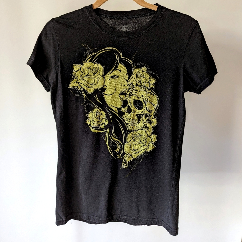 The Civilian Press Skull Lick Shirt